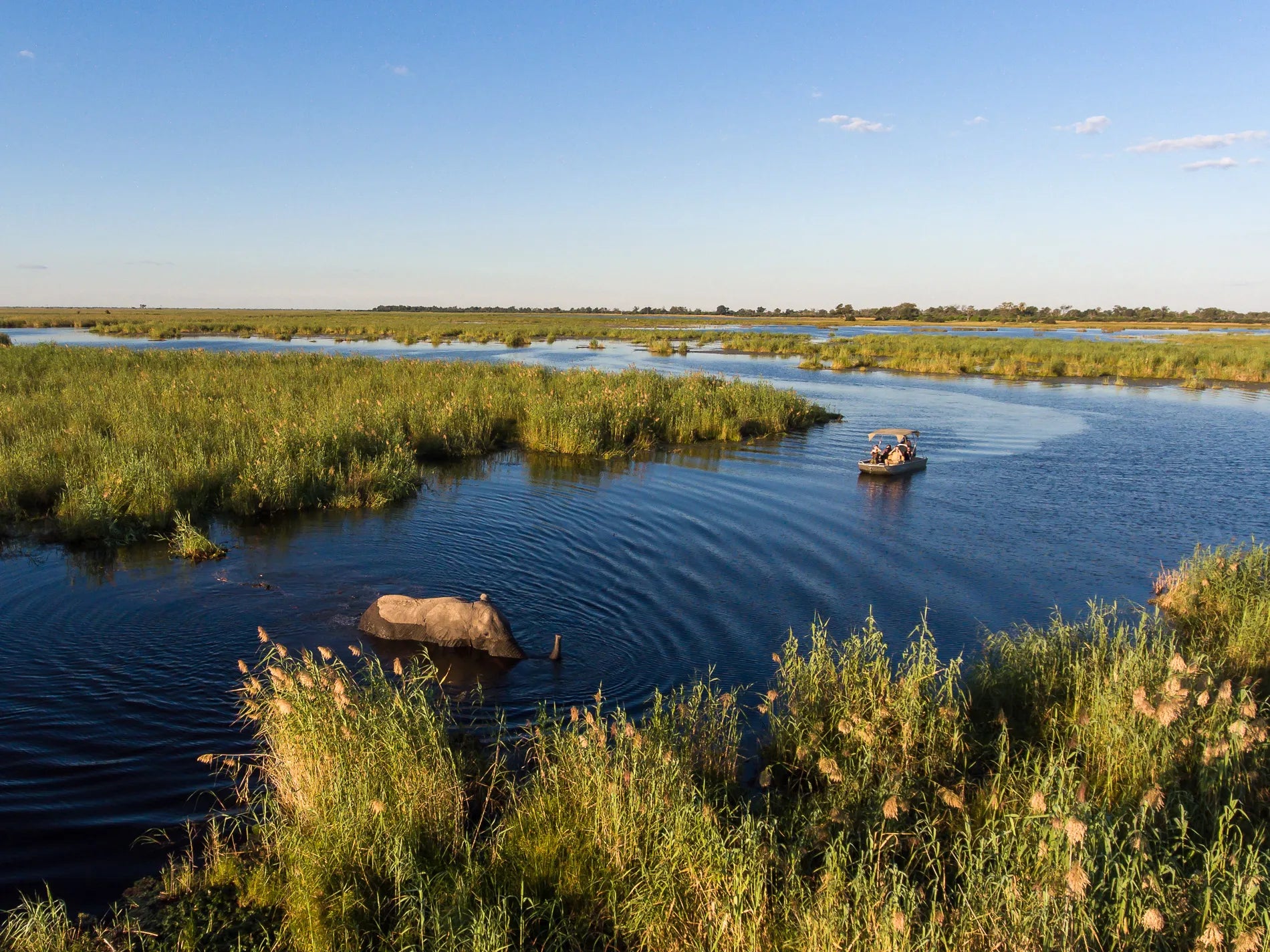 Wilderness DumaTau at Wilderness DumaTau, Linyanti Concession, Botswana.