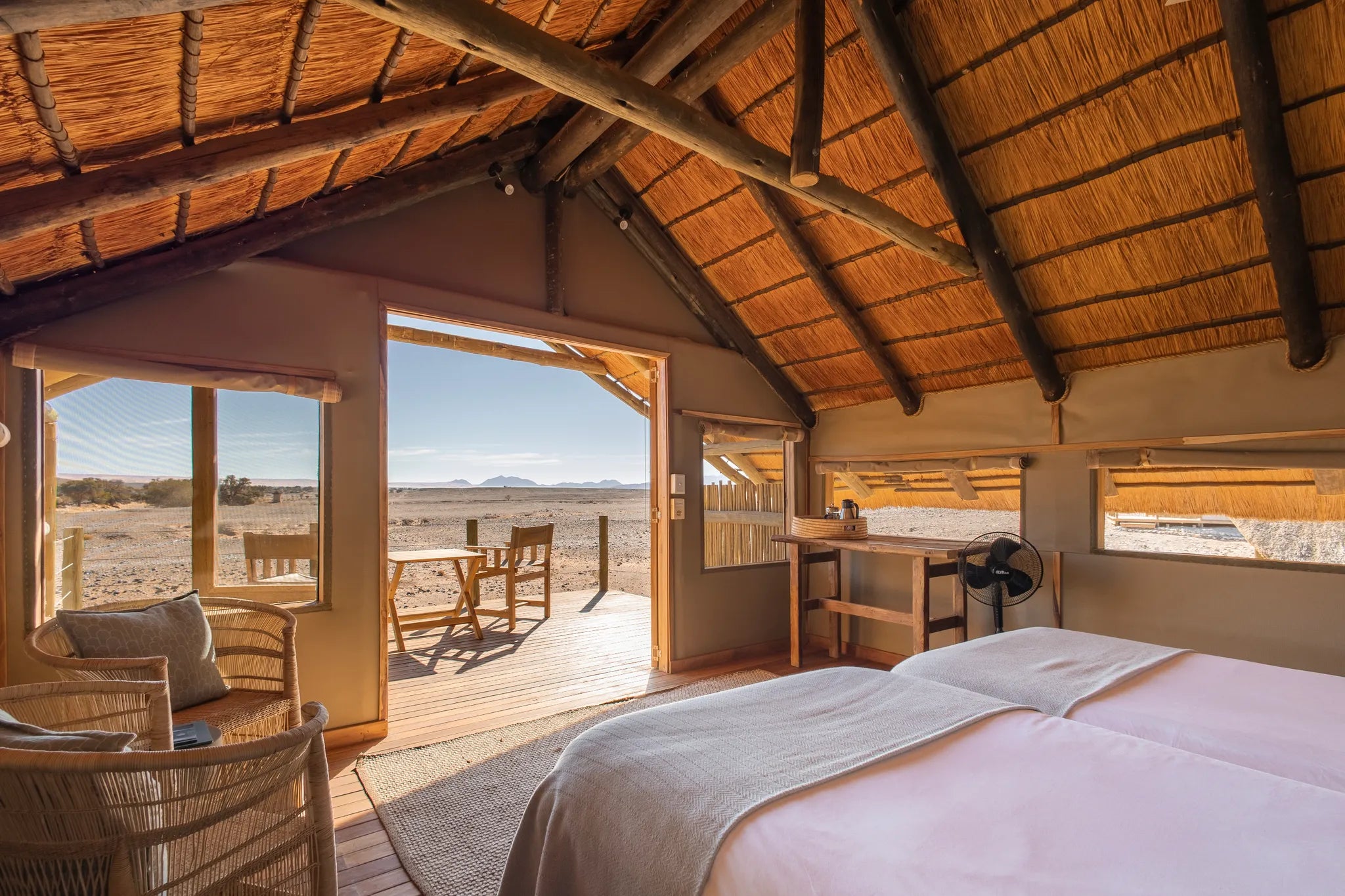 Wilderness Kulala Desert Lodge at Wilderness Kulala Desert Lodge, Sossusvlei, Namibia.