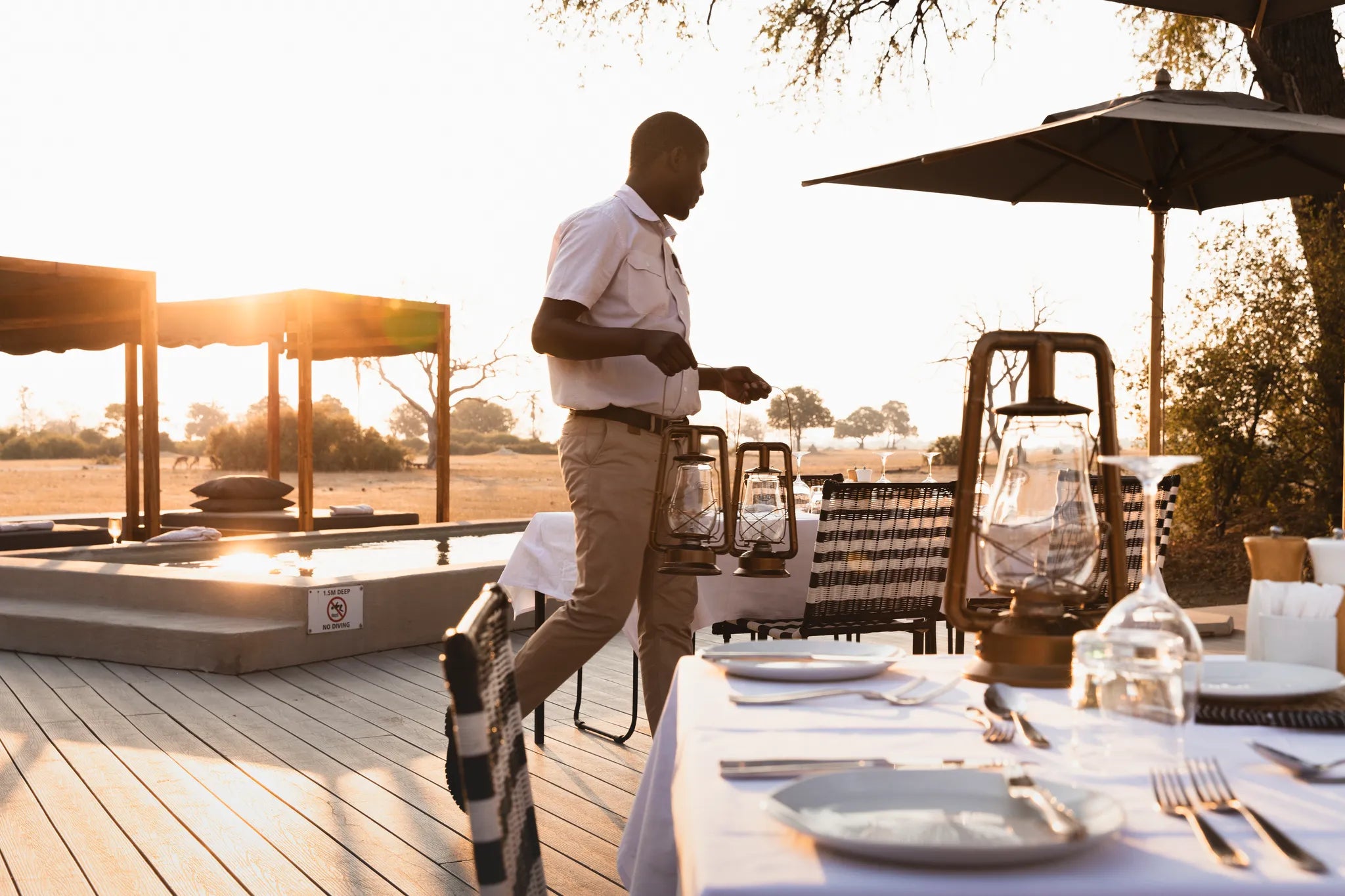 Wilderness Linkwasha at Wilderness Linkwasha, Eastern Hwange National Park, Zimbabwe.