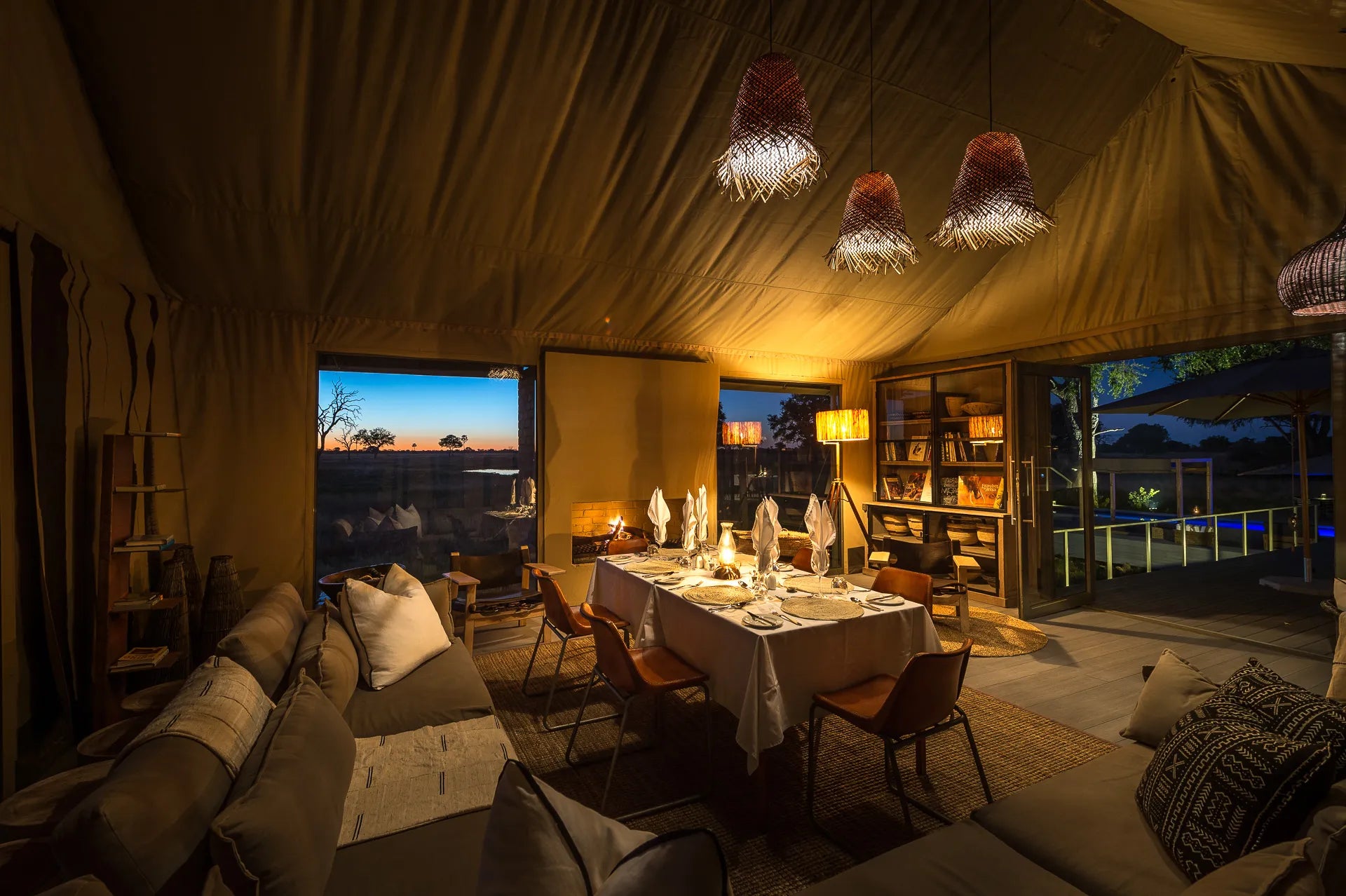 Wilderness Linkwasha at Wilderness Linkwasha, Eastern Hwange National Park, Zimbabwe.