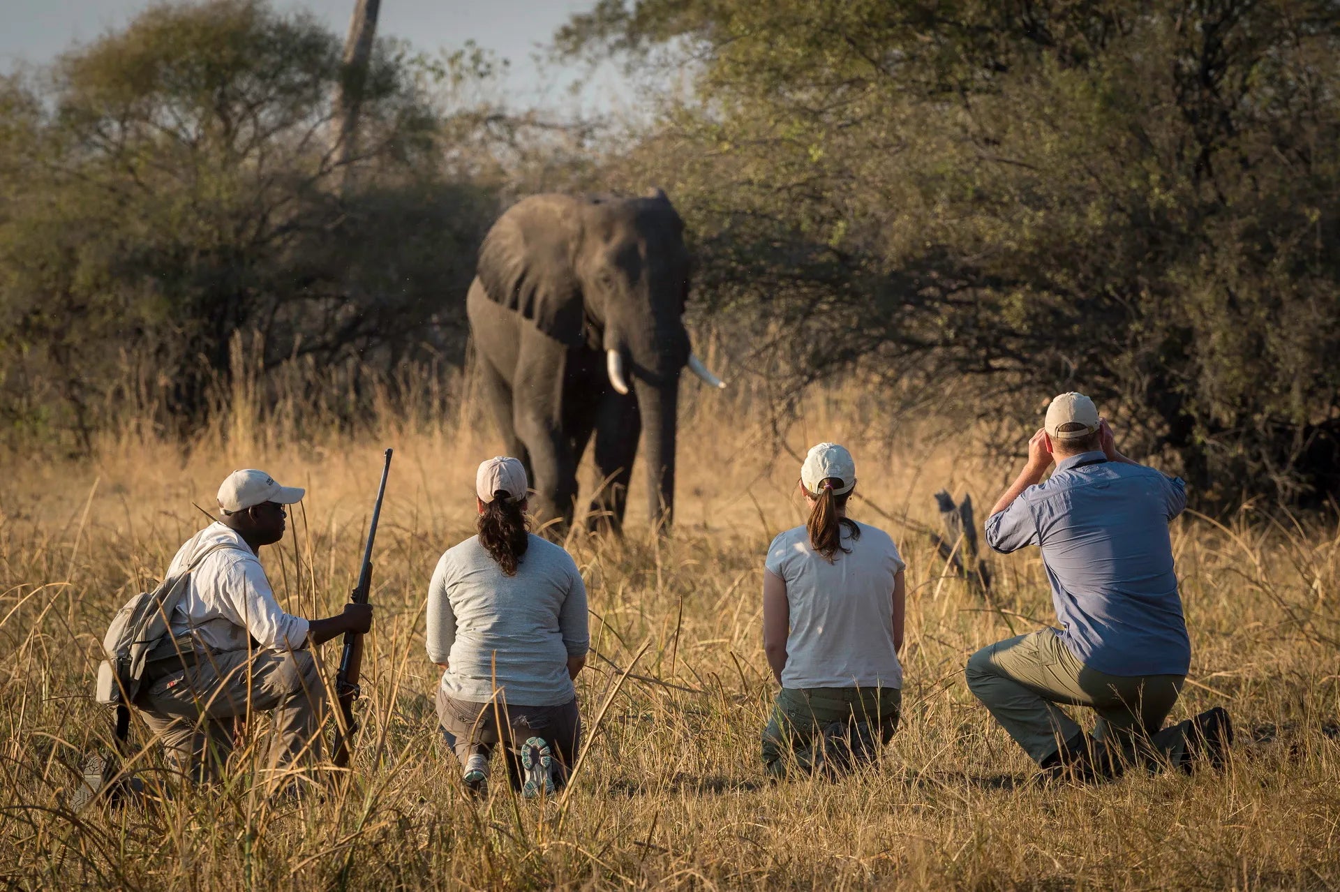 Wilderness Linyanti Tented Camp at Wilderness Linyanti Tented Camp, Linyanti Concession, Botswana.