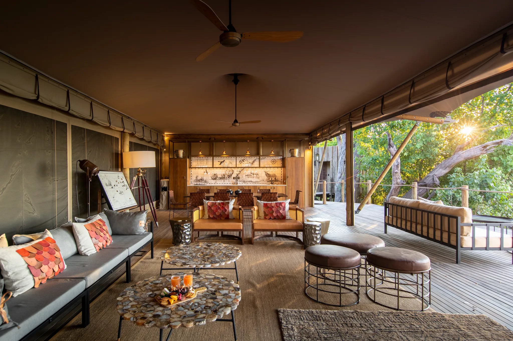 Wilderness Little DumaTau at Wilderness Little DumaTau, Linyanti Concession, Botswana.