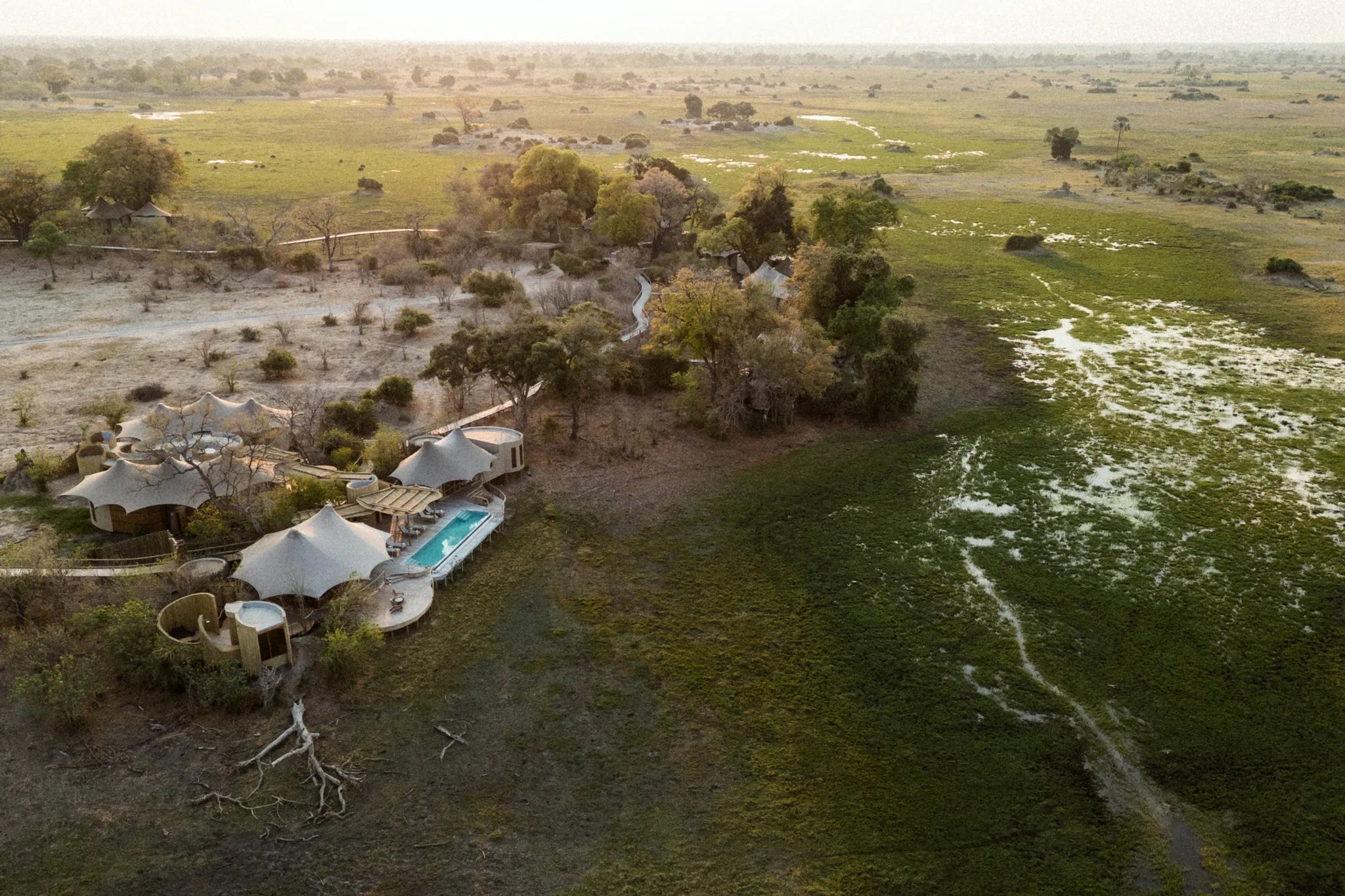Wilderness Little Mombo at Wilderness Little Mombo, Mombo Concession, Botswana.