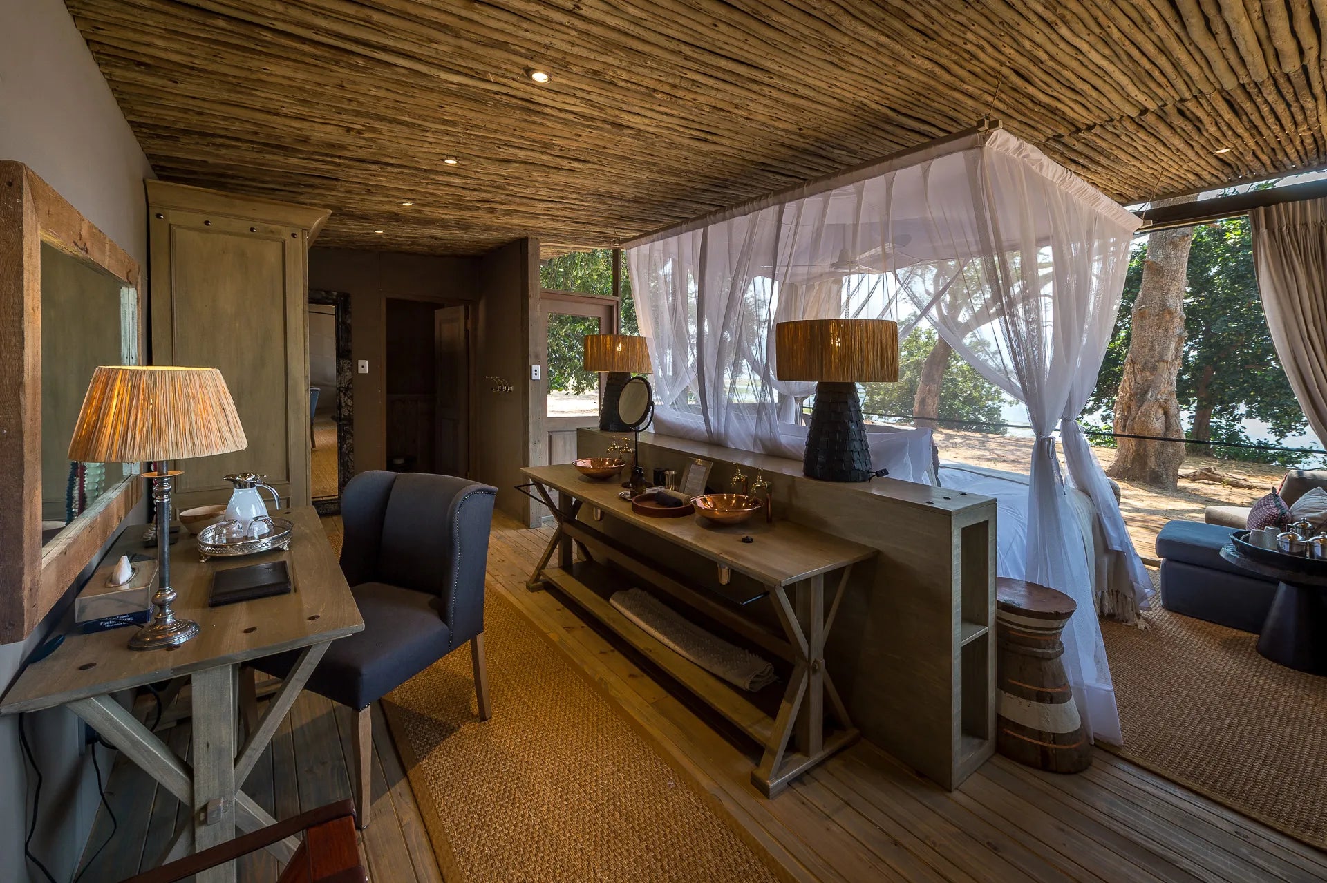 Wilderness Little Ruckomechi at Wilderness Little Ruckomechi, Mana Pools National Park, Zimbabwe.