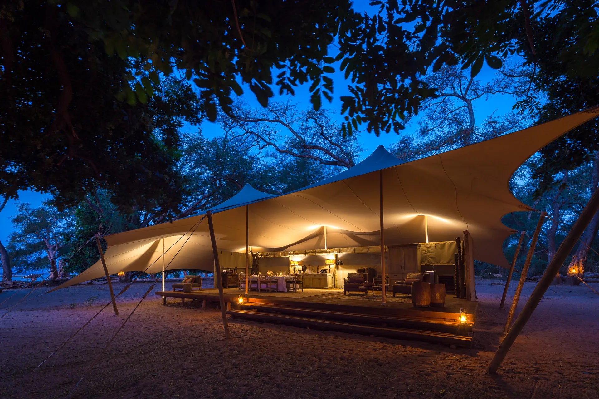 Wilderness Little Ruckomechi at Wilderness Little Ruckomechi, Mana Pools National Park, Zimbabwe.