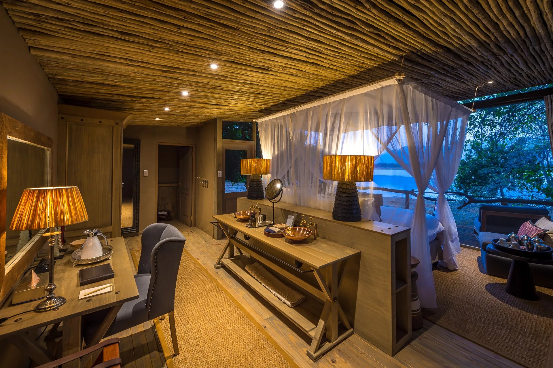 Wilderness Little Ruckomechi at Wilderness Little Ruckomechi, Mana Pools National Park, Zimbabwe.