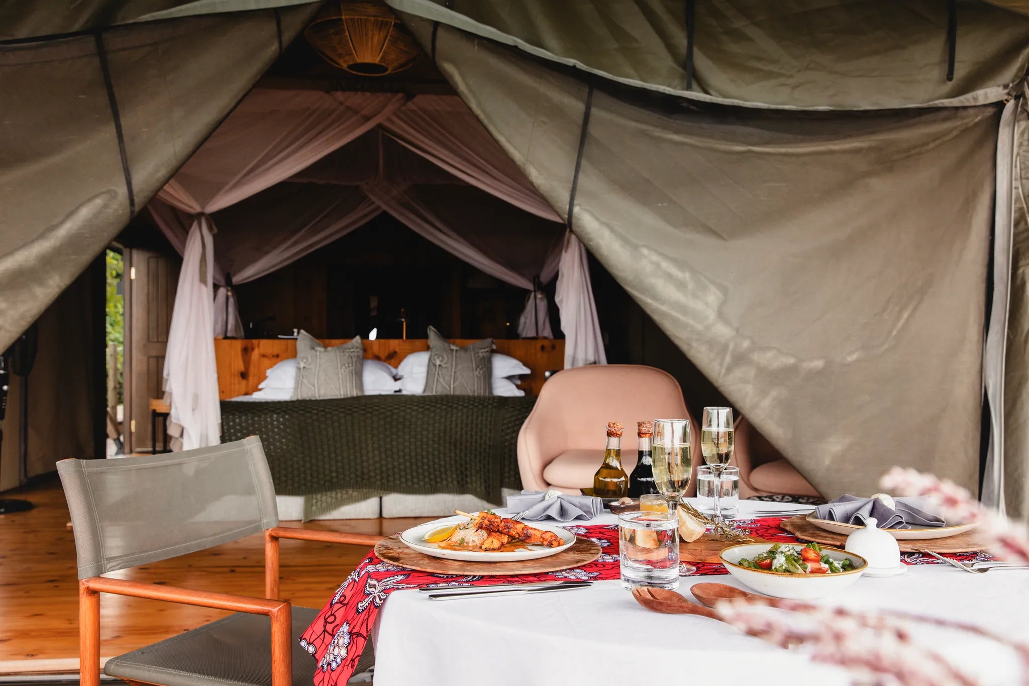 Wilderness Magashi at Wilderness Magashi, Akagera National Park, Rwanda.