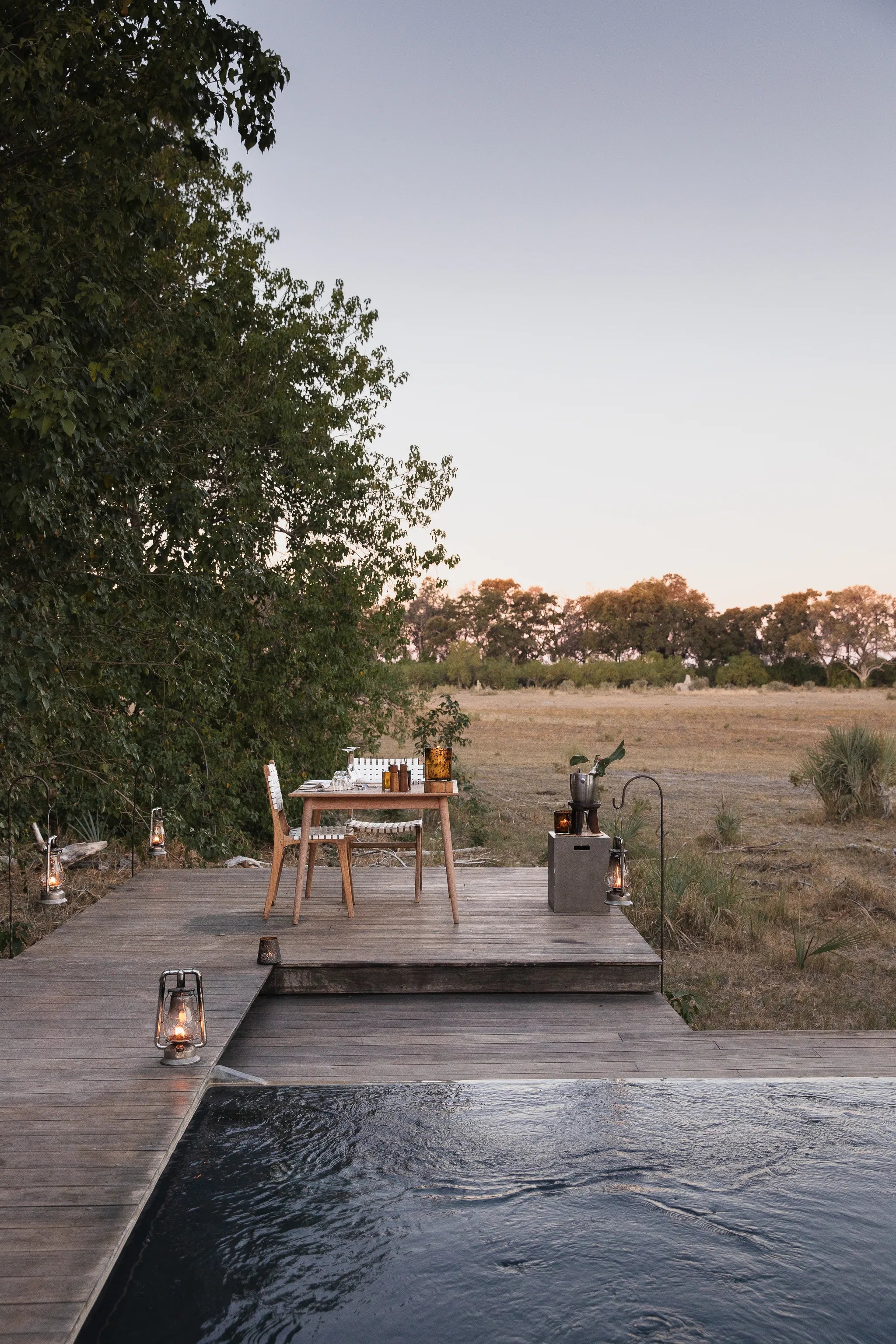 Wilderness Qorokwe at Wilderness Qorokwe, Okavango Delta, Botswana.