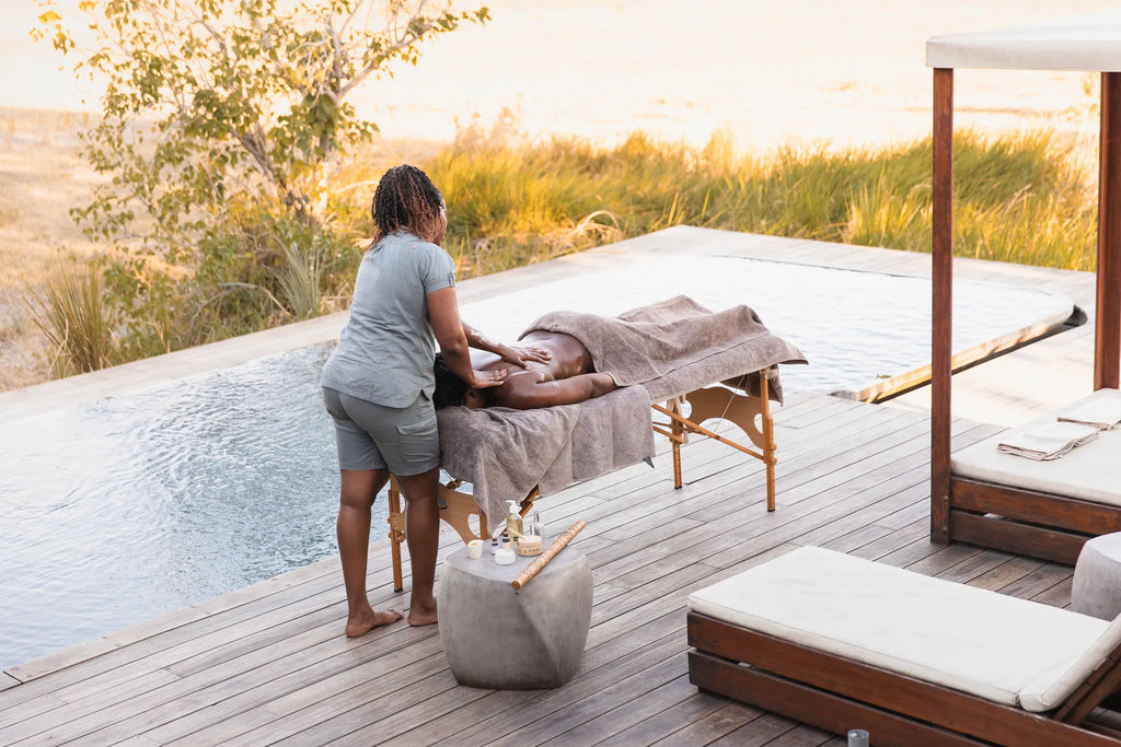 Wilderness Qorokwe at Wilderness Qorokwe, Okavango Delta, Botswana.