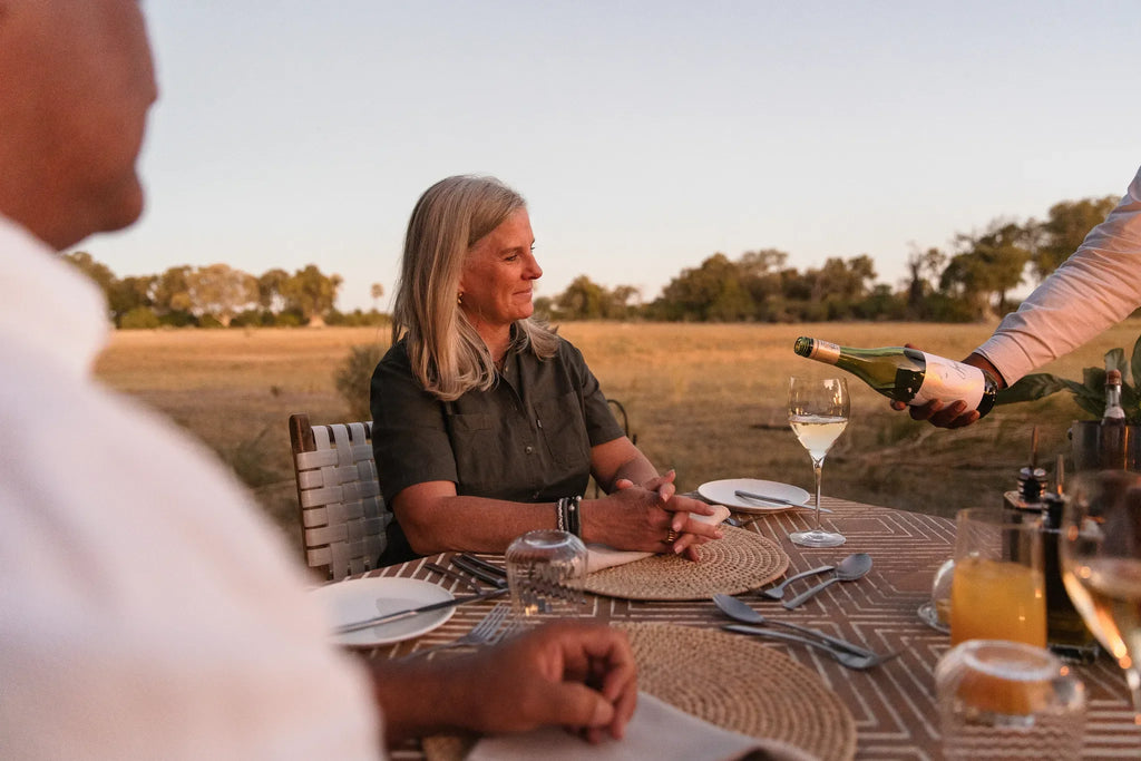 Wilderness Qorokwe at Wilderness Qorokwe, Okavango Delta, Botswana.