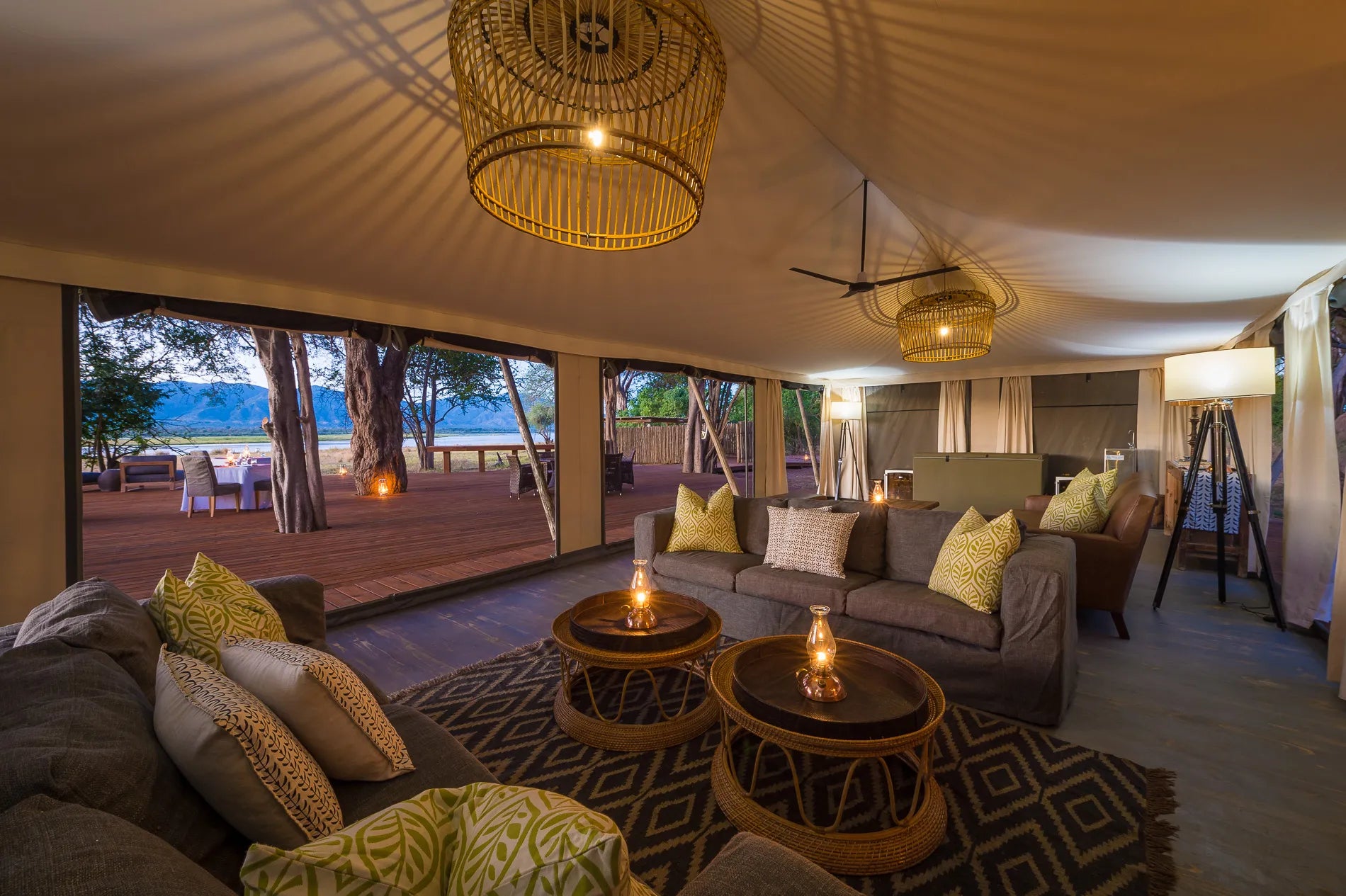 Wilderness Ruckomechi at Wilderness Ruckomechi, Mana Pools National Park, Zimbabwe.