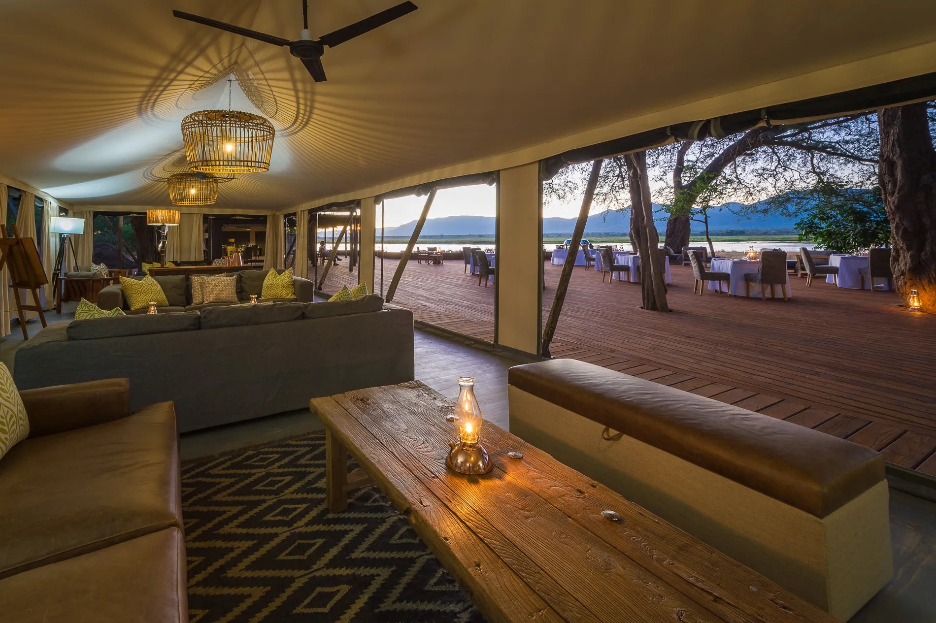 Wilderness Ruckomechi at Wilderness Ruckomechi, Mana Pools National Park, Zimbabwe.