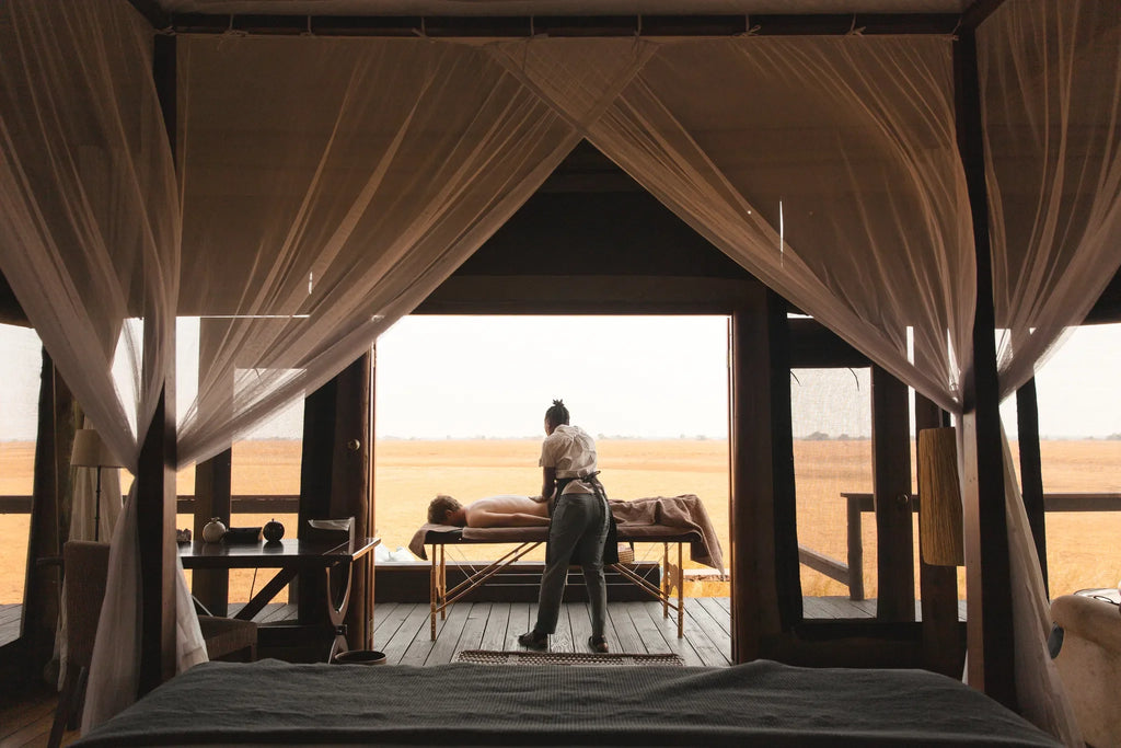 Wilderness Shumba Camp at Wilderness Shumba, Northern Kafue, Zambia.