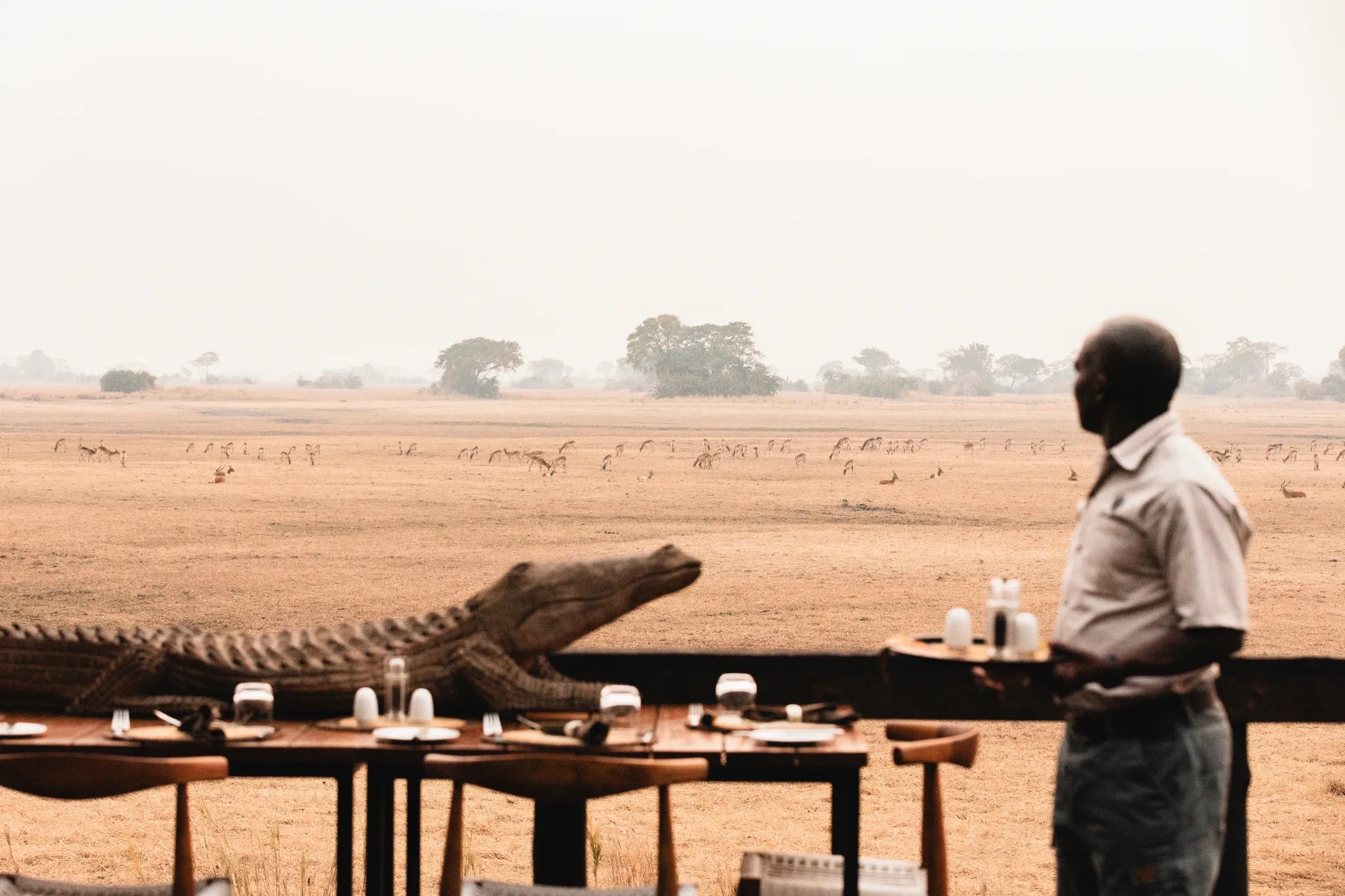 Wilderness Shumba Camp at Wilderness Shumba, Northern Kafue, Zambia.