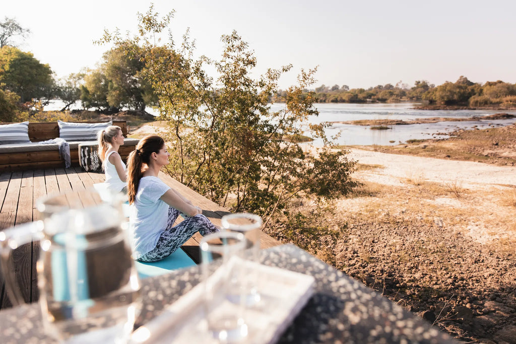 Toka Leya Camp at Wilderness Toka Leya, Livingstone, Zambia.